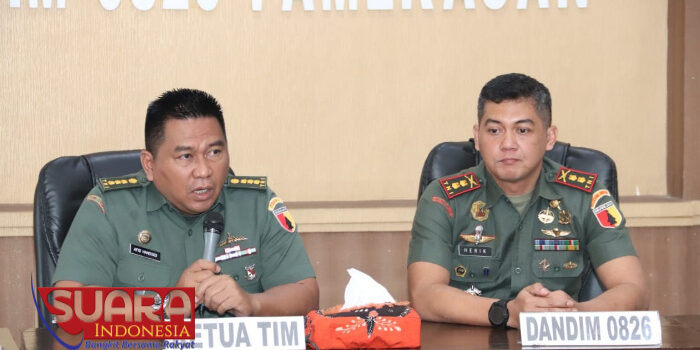 Kodim 0826/Pamekasan Dapat Kunjungan Dari Tim Wasrik Itdam V/Brawijaya