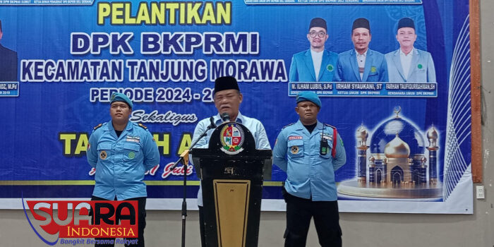 Ali Yusuf Siregar Hadiri Pelantikan Pengurus DPK BKPRMI Tanjung Morawa