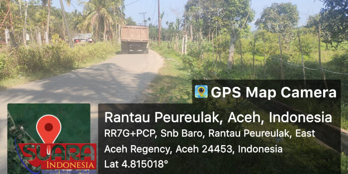 Dinas PUPR Aceh Timur Pindahkan Lokasi Proyek Talud Jalan, Warga Desa Seuneubok Baro Ranto Peureulak Protes