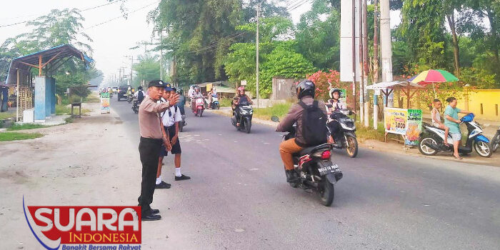 Guna Mengurai Kemacetan Berlalulintas Dipagi Hari, Polresta Laksanakan Pelayanan Pos Padat Pagi
