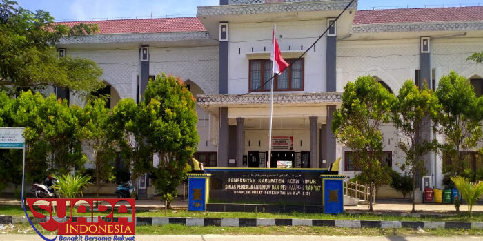 Diduga Sarat Permainan, Dinas PUPR Aceh Timur Kerap Merubah Lokasi Proyek Dari Perencanaan Awal