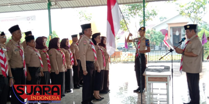 HM Ali Yusuf Siregar Lantik Pengurus Gerakan Pramuka Kwartir Ranting Percut Sei Tuan Masa Bakti 2024-2027