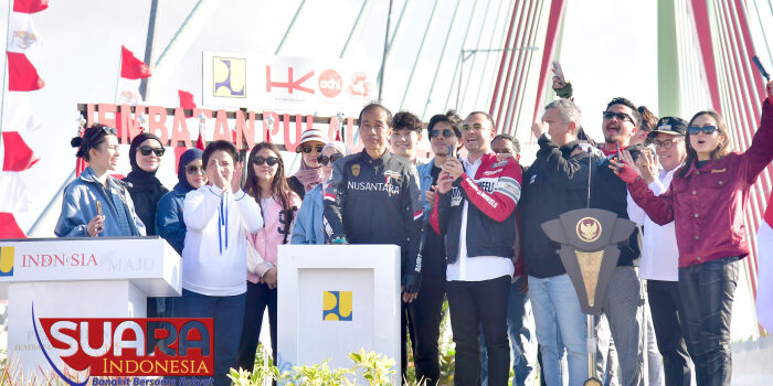 Wamen ATR/Waka BPN Dampingi Presiden Jokowi Resmikan Jembatan Pulau Balang, Akses Balikpapan-IKN Kini 1,5 Jam