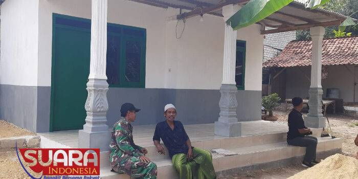 Program RTLH TNI Berikan Kebahagiaan bagi Zainuddin di Pamekasan