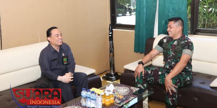 Pererat Hubungan, Kepala Pengadilan Negeri Pamekasan Lakukan Kunjungan ke Kodim 0826/Pamekasan