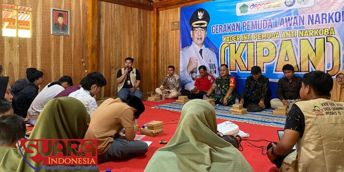Babinsa Koramil 0826-03 Proppo Hadiri Kegiatan Gerakan Pemuda Lawan Narkoba