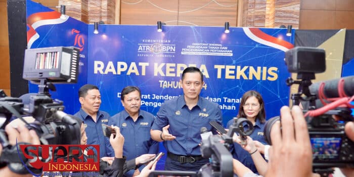 Buka Rakernis Ditjen PTPP, Menteri AHY Bicarakan Peran Penting Pengadaan Tanah