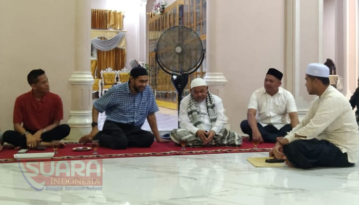 Pasca Mundurnya Ulama Kharismatik dari Partai Aceh, Muzakir Manaf Sambagi Rumah Abu Ali Paya Pasi 1 IMG 20240820 151741