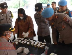 Bid Propam Polda Sumut Lakukan Tes Urine dan Gaktiblin di Polresta Deli Serdang