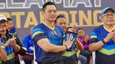 Peringati HANTARU, Menteri AHY Buka Turnamen Voli Menteri ATR/Kepala BPN Cup 2024