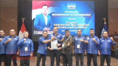Nuasa Pilkada Deli Serdang Memanas, Ketua Demokrat Dukung Sofyan Nasution dan Junaidi Parapat
