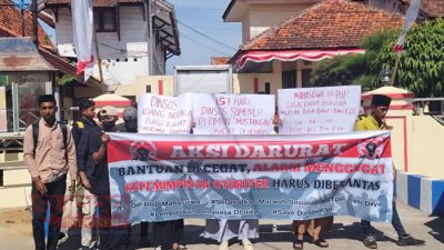 Diduga Tidak Beres Kelola Program Bantuan, Dinsos P3A Sumenep Didemo Aktivis ALARM