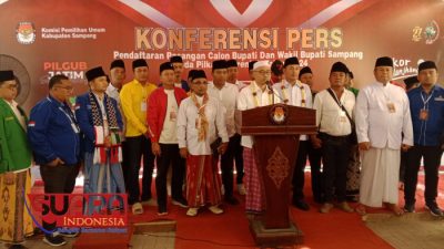 Kyai Mamak dan Mas Ab Mendaftar ke KPU, Untuk Sampang Lebih Baik dan Sempurna Lagi