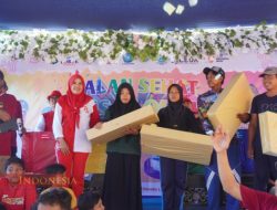 Empat Sepeda Listrik Jadi Hadiah Utama di Jalan Sehat Desa Lobuk