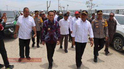 Kapolresta Deli Serdang Dampingi Waka Polda Sumut Saat Kunjungan Menteri PMK ke Sport Centre Batang Kuis