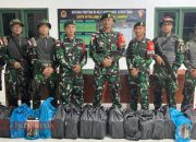 Satgas Pamtas RI – Malaysia Gagalkan Penyelundupan Ratusan Kaleng Miras Ilegal