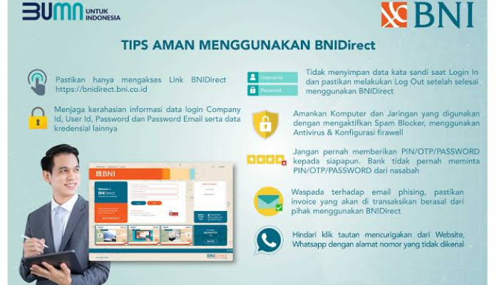 Perkuat Layanan Digital, BNI Hadirkan BNI Direct untuk Pelaku Usaha