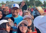 Ratusan Warga Sumenep Meriahkan Senam dan Jalan Sehat Bersama Paslon FAHAM