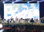 Ribuan Warga Pasongsongan Deklarasi Dukung Paslon Faham dalam Selawat Akbar