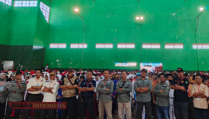 Tumbuhkan Disiplin dan Semangat Nasionalisme Sejak Dini, Disdik Sumenep Gelar LKBB 2024