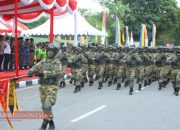 Sekjen Kemhan RI Pimpin Upacara Penetapan 500 anggota Komcad Gelombang II TA 2024