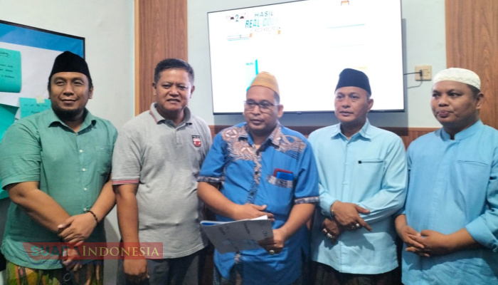 Tim Pemenangan Paslon KHARISMA Deklarasikan Kemenangan Berdasarkan Real Count C1