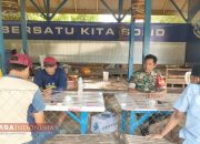 Babinsa Desa Murtajih Ajak Warga Jaga Kerukunan Pasca Pemilu