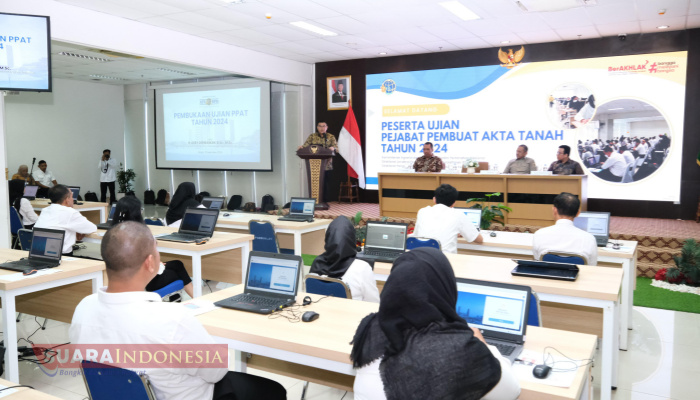 Ribuan Calon PPAT Ikuti Ujian Tahun 2024, Wamen ATR/BPN Tekankan Integritas dan Profesionalisme