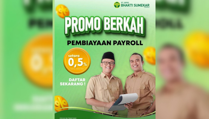 BPRS Bhakti Sumekar Sumenep Tawarkan Promo Berkah Pembiayaan Payroll dengan suku bunga 0,5 persen 6 BPRS Bhakti Sumekar Sumenep Tawarkan Promo Berkah Pembiayaan Payroll dengan suku bunga 0,5 persen
