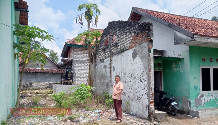 Ruang Guru SDN Taman Sareh 2 Hancur dan Rata Dengan Tanah