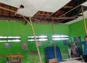 Ruang Kelas 3 SDN Taman 1 Kecamatan Jrengik Dikosongkan Karena Hampir Ambruk
