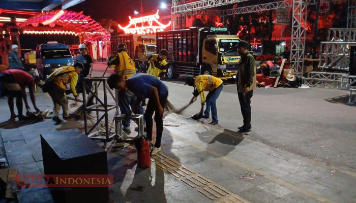 Gerak Cepat Pasukan Kuning Bersihkan Sampah BSF-CGM 2025