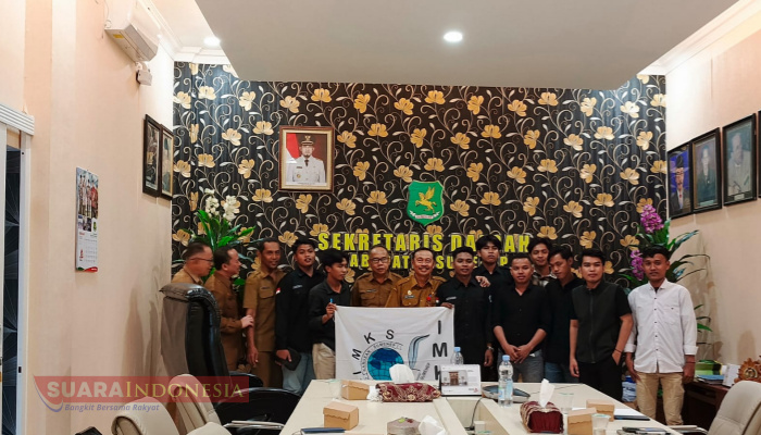 Kapal DBS III Mati Beroperasi, IMKS Audensi ke Pemkab Sumenep Desak Evaluasi Manajemen PT Sumekar Line