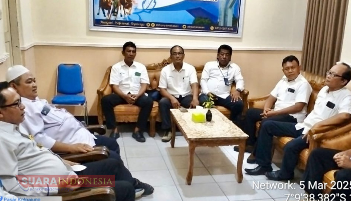 Kepala Perhutani KPH Madura Lakukan Kunjungan Ke Kantor BPN Di Pamekasan