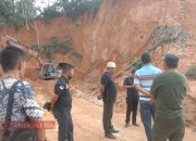 Satpol PP Tapteng Turun ke Lokasi, Galian C Napogos Berkarya Jaya Dipastikan Legal