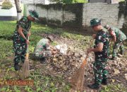 Personel Kodim 0826/Pamekasan Gelar Pembersihan Massal Dalam Upaya Pembinaan Satuan