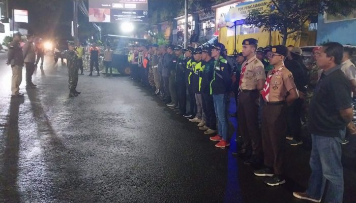 Pesan Danramil 0818-22 Tumpang Saat Apel Kesiapan Malam Takbir