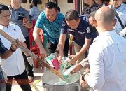Polresta Deli Serdang Musnahkan 62.069 Gram Narkotika Jenis Sabu dan 14.923 Butir Pil Ekstasi