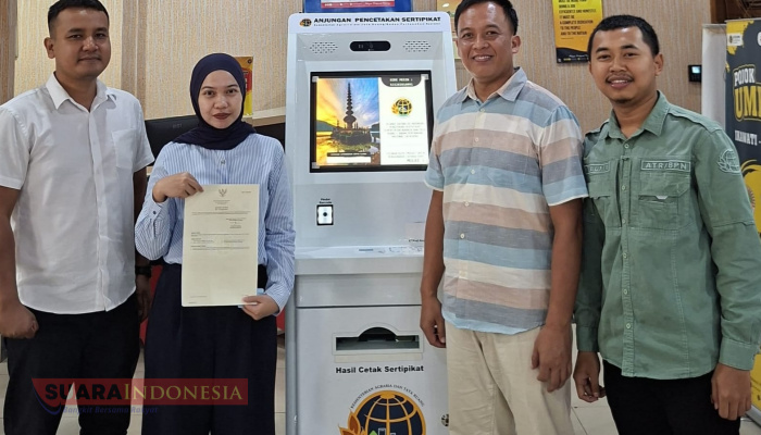 Mudahkan Cetak Sertipikat Tanah, Kantah Kota Bogor Hadirkan Mesin APS 1 IMG 20250507 202558