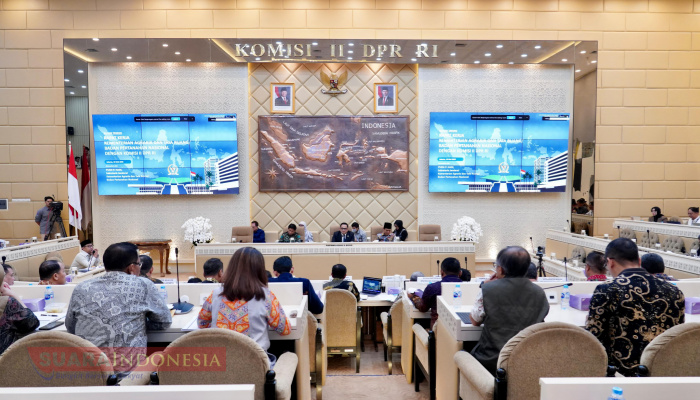 Tindak Lanjut Evaluasi Triwulan I, Komisi II DPR RI Adakan Rapat Kerja dengan Kanwil BPN Provinsi Se-Indonesia