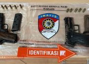 Buru Penembak Polisi, Sinyak dan Dua Pucuk Pistol Diamankan Polres Aceh Utara