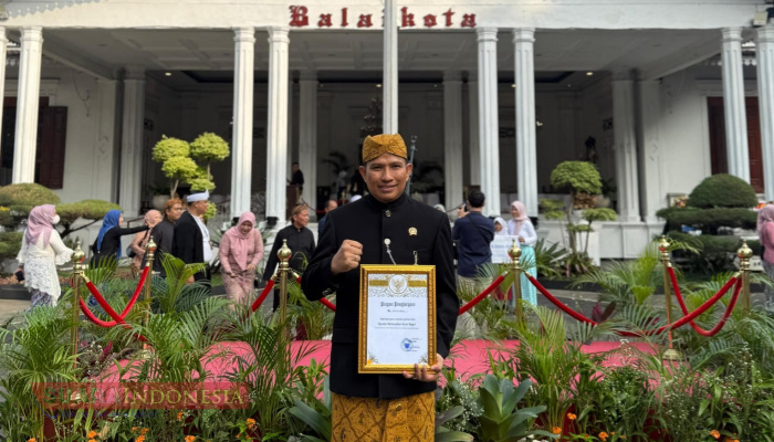 Di Hari Jadi Bogor ke 543, Kantah Pertanahan Kota Bogor Raih Penghargaan