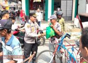 Polres Tanjab Barat Salurkan Bantuan Sembako untuk Warga Kurang Mampu