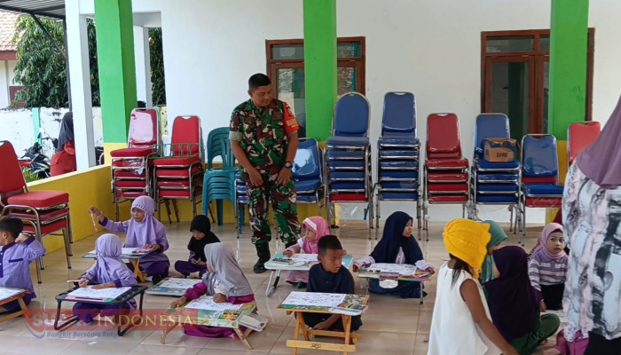 Babinsa Teja Barat Dukung Kegiatan Lomba Sambut Tahun Baru Islam 1447 H