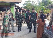 Komandan Satgas TMMD Ke-125 Kodim 0826/Pamekasan Tinjau Pembangunan Rumah Tidak Layak Huni