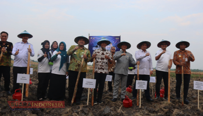 Dukung Swasembada Pangan, Kemendes PDTT Luncurkan Program GeMAR di Blora