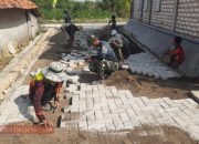 Program TMMD Ke-125, Pembangunan Jalan Paving di Pamekasan Capai 34 Persen