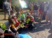 Koramil 0826-05 Larangan dan Masyarakat Tanam Seribu Bibit Mangrove di Pamekasan