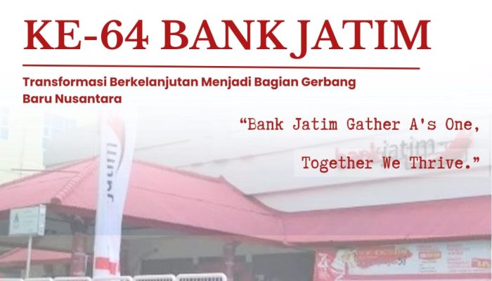 Bank Jatim Rayakan HUT ke-64 dengan Semangat Transformasi Berkelanjutan