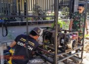 Babinsa Klompang Timur Dampingi Warga Pengeboran Sumber Air di Dusun Brukoh